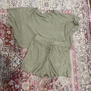 Two Piece Sweater Lounge Set